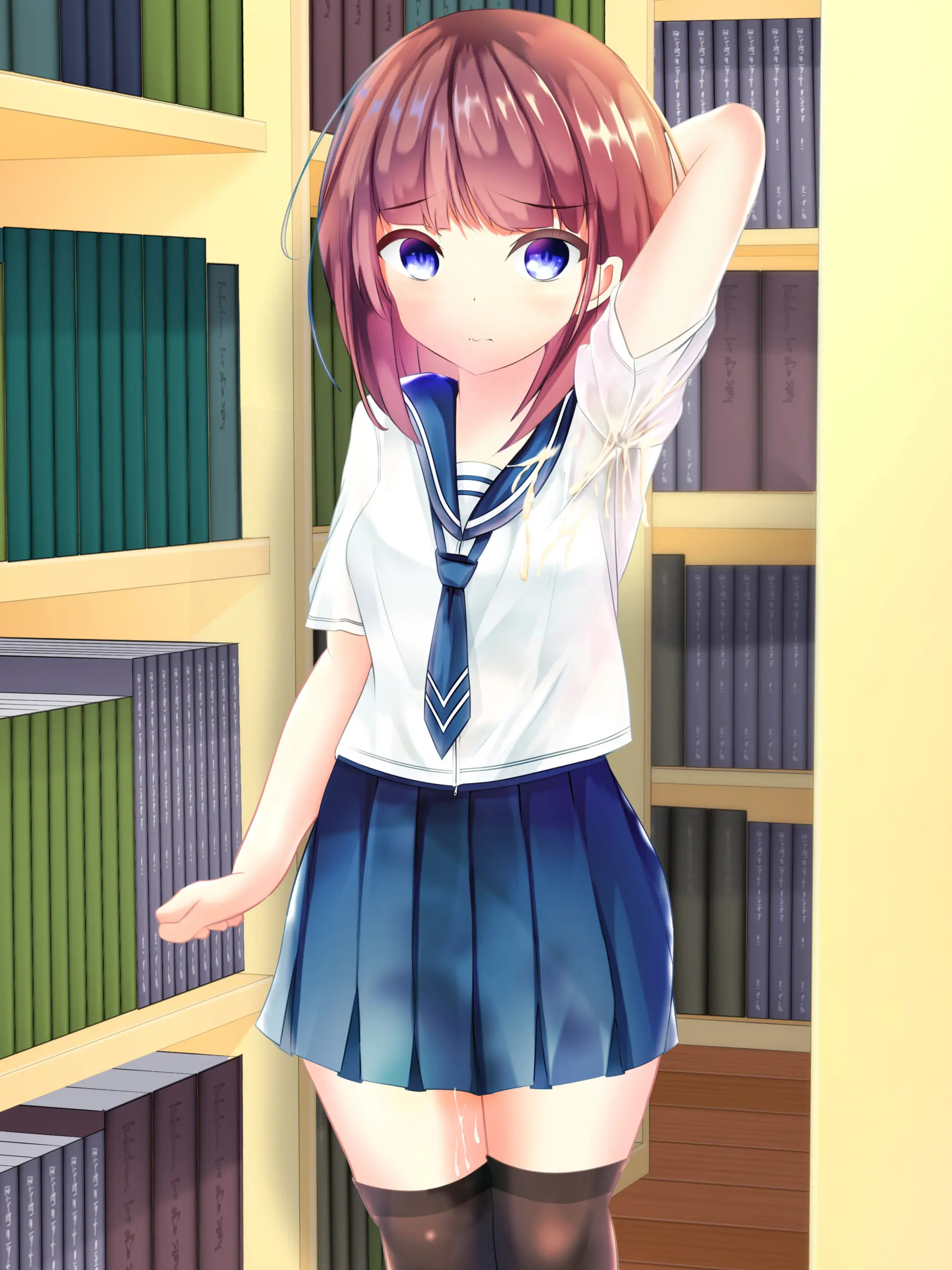 Onnanoko Ga Chakui No Mama Seieki To Ochikko O Kakerareru CG-Shuu | 여자아이가 옷을 입은 채 정액과 오줌이 뿌려지는 CG 모음집